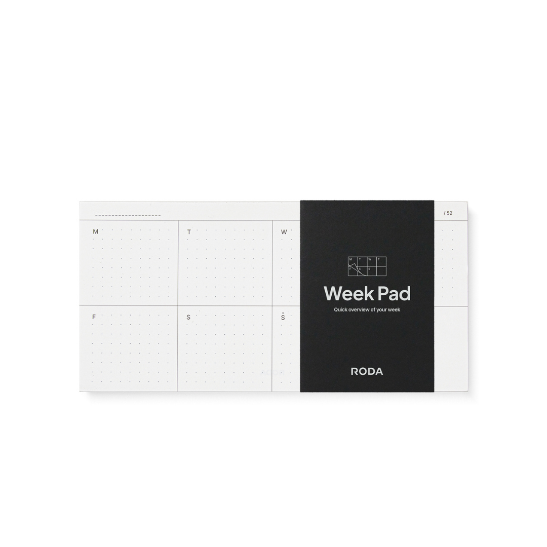 Roda Week Pad Planner