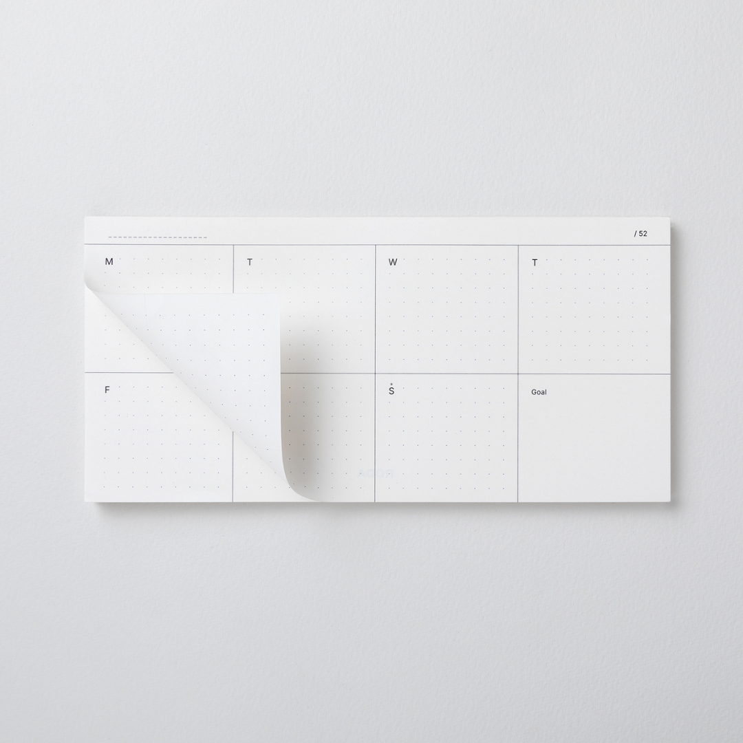 Roda Week Pad Planner