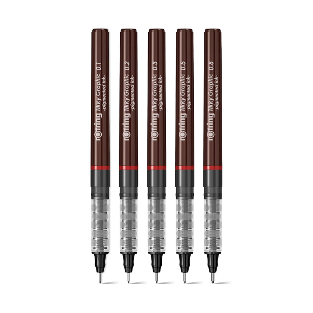 Rotring Tikky Graphic Fineliner Pen Set