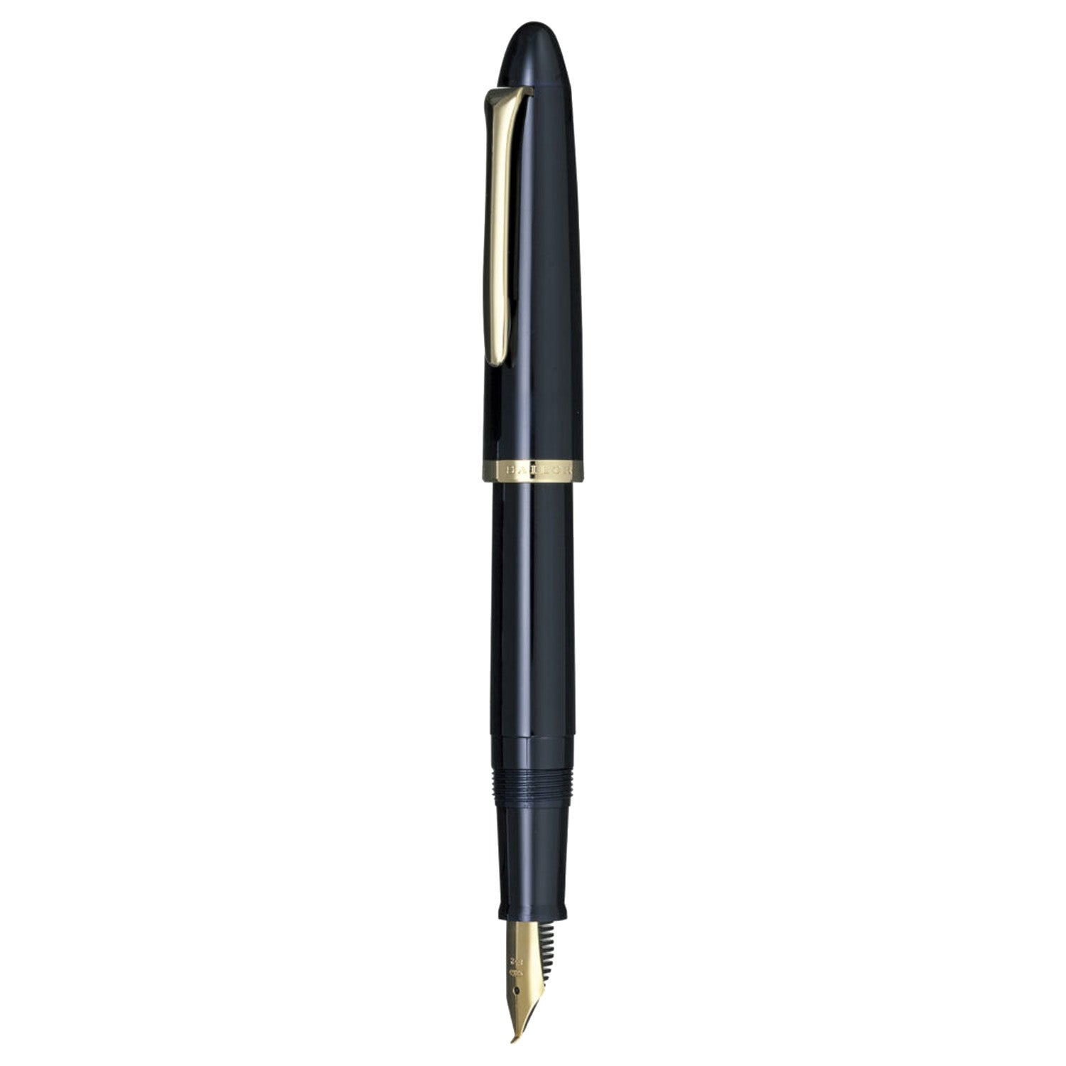 Sailor 1911 Fude De Mannen Black GT Fountain Pen 10-0212-740