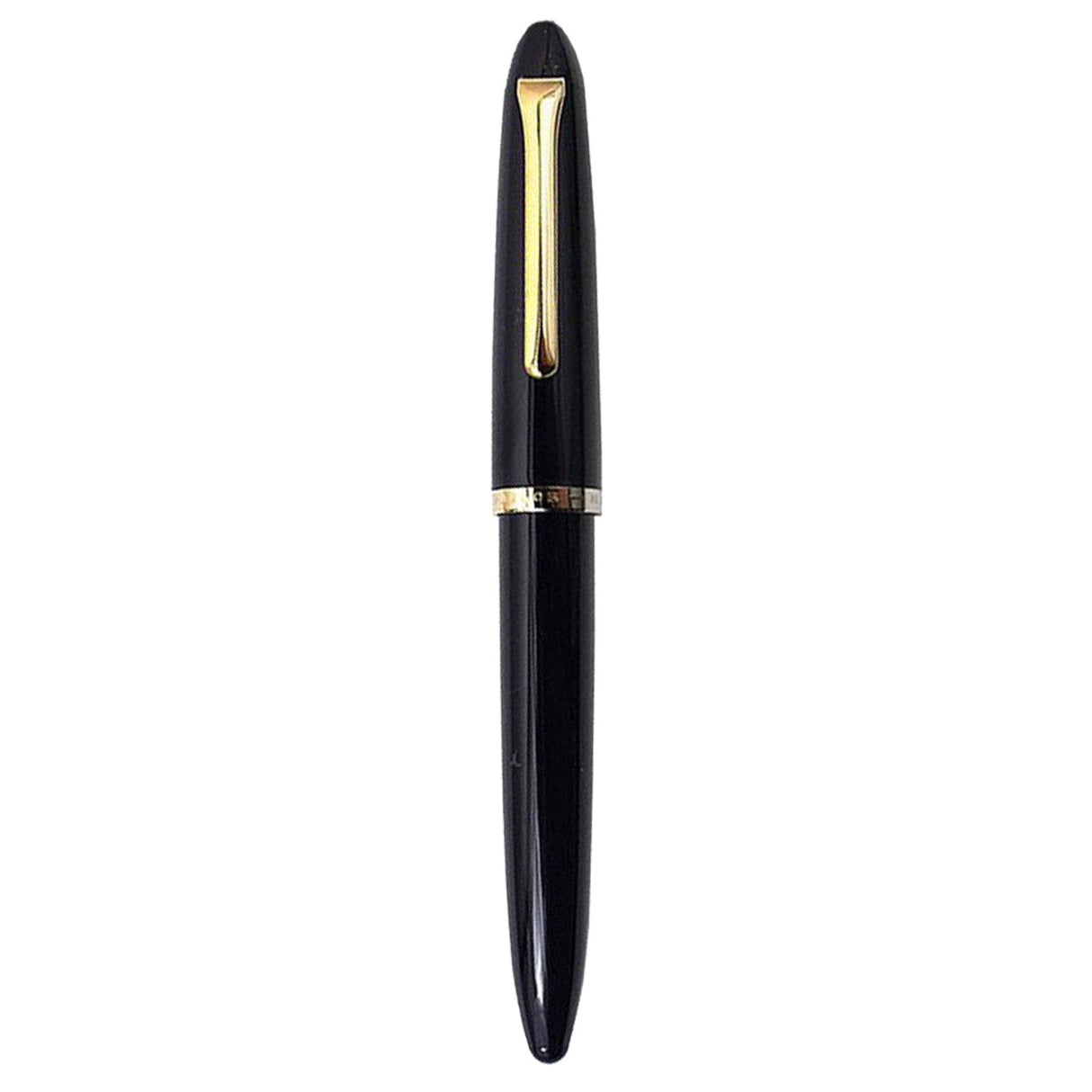 Sailor 1911 Fude De Mannen Black GT Fountain Pen 10-0212-740