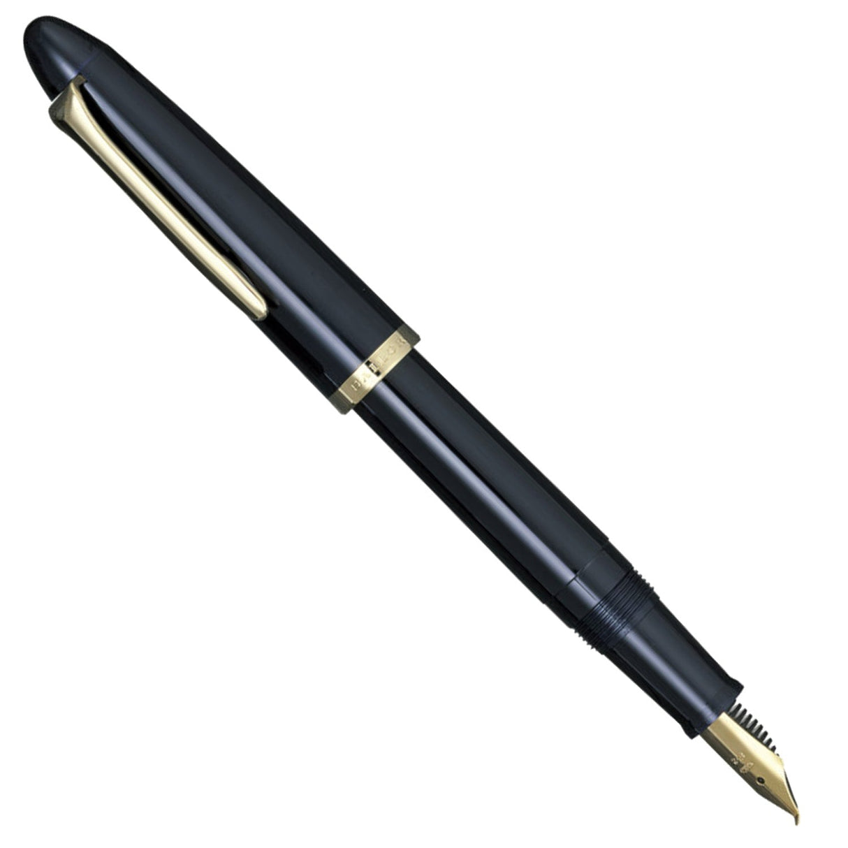 Sailor 1911 Fude De Mannen Black GT Fountain Pen 10-0212-740