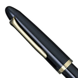 Sailor 1911 Fude De Mannen Black GT Fountain Pen 10-0212-740