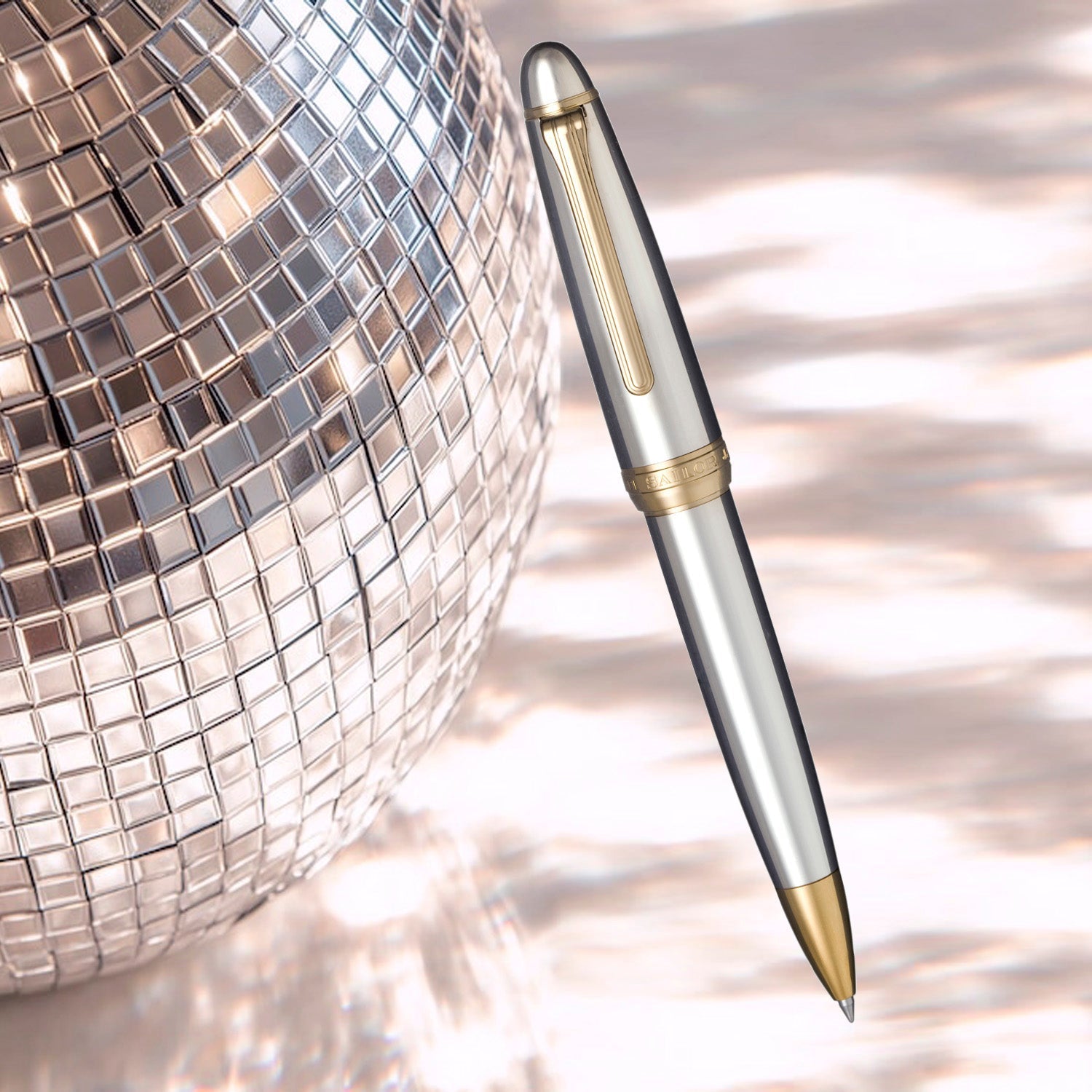 Sailor 1911 Sterling Silver 925 GT Ballpoint Pen 15-3027-228