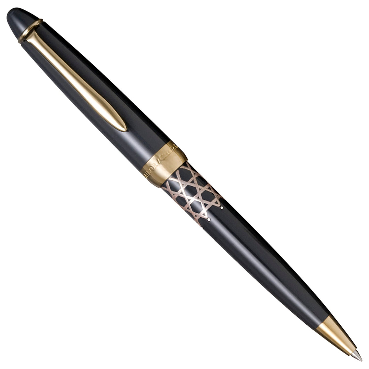 Sailor Classic Ko Bamboo Mesh Gray Ballpoint Pen 15-2502-221