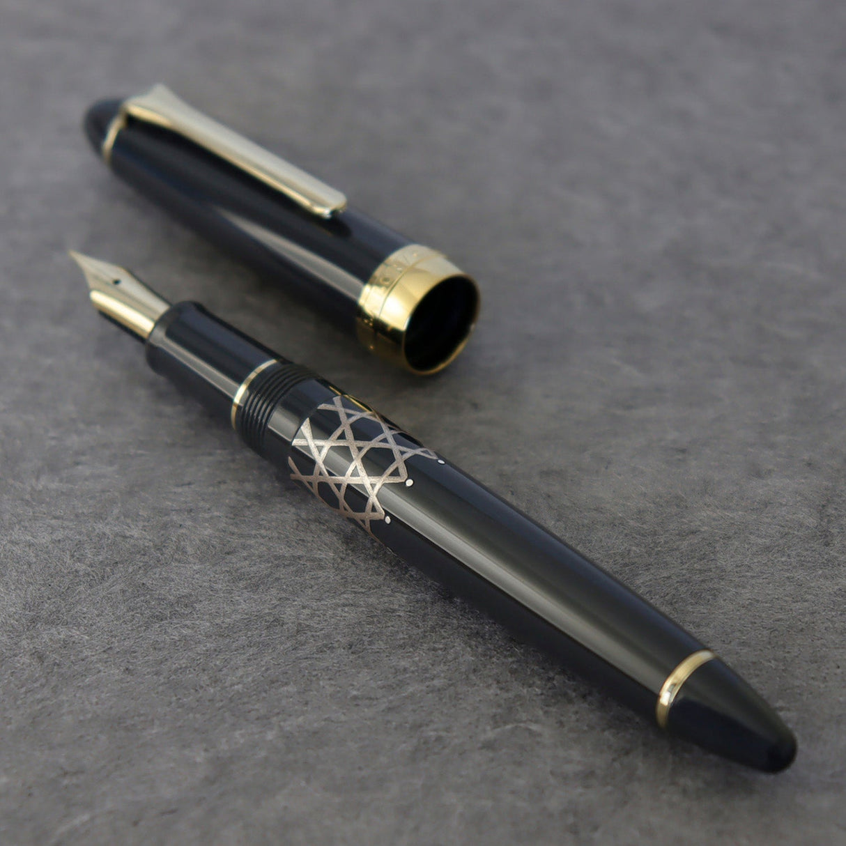 Sailor Classic Ko Bamboo Mesh Gray Fountain Pen