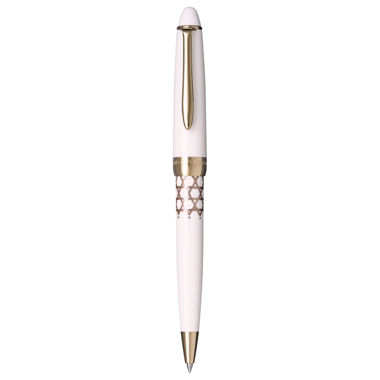 Sailor Classic Ko Bamboo Mesh White Ballpoint Pen 15-2502-210