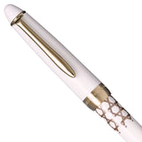 Sailor Classic Ko Bamboo Mesh White Ballpoint Pen 15-2502-210