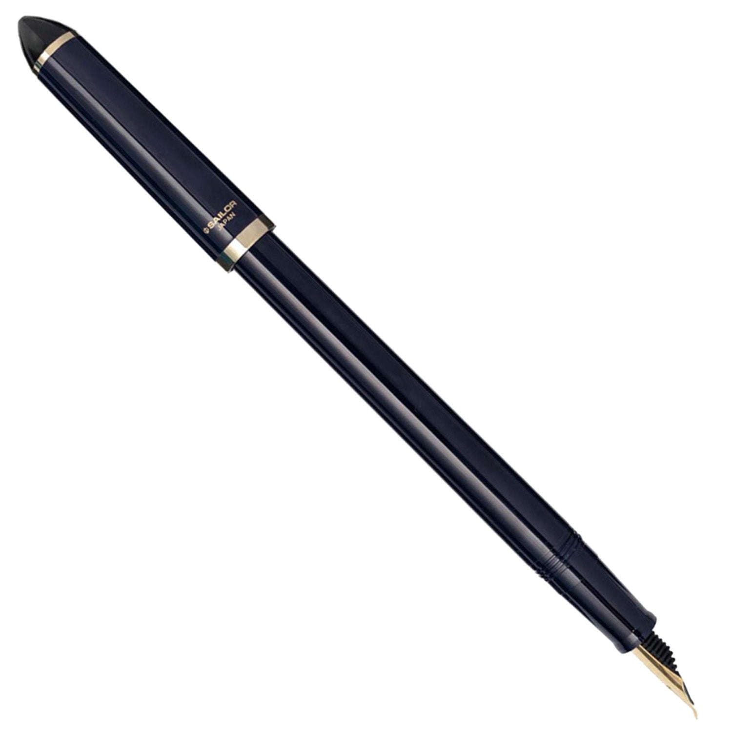Sailor Fude de Mannen Blue GT Fountain Pen 12-0150-040