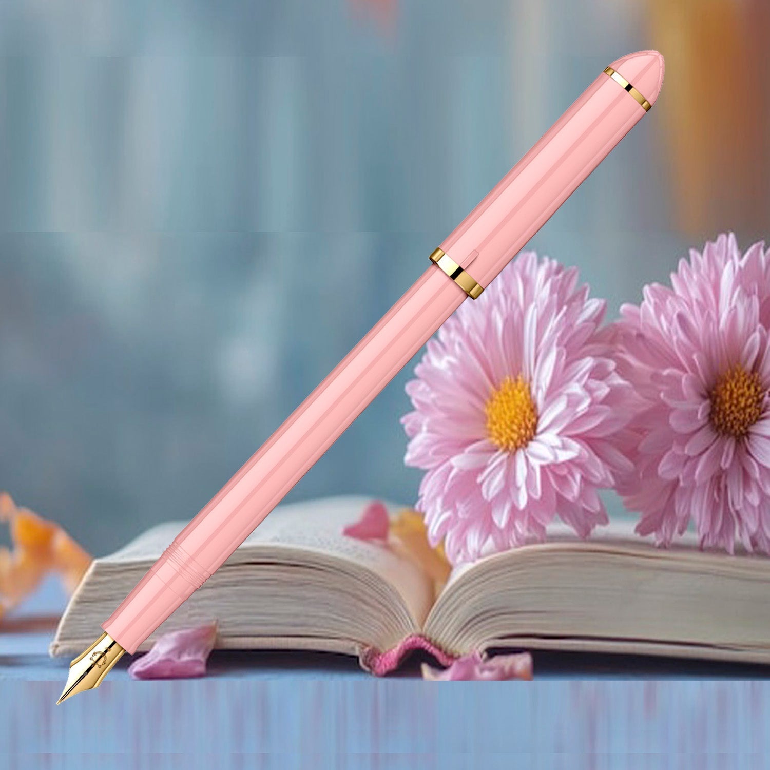 Sailor Fude de Mannen Pink GT Fountain Pen 12-0150-031