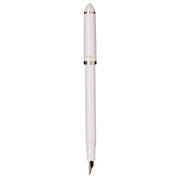 Sailor Fude de Mannen White GT Fountain Pen 12-0150-010