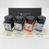 Sailor Manyo Ink Bottle Set (Assorted - 20 ML) 13-4510-001 (Limited Edition)-Pack of 4