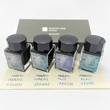 Sailor Manyo Ink Bottle Set (Assorted - 20 ML) 13-4510-002 (Limited Edition)-Pack of 4