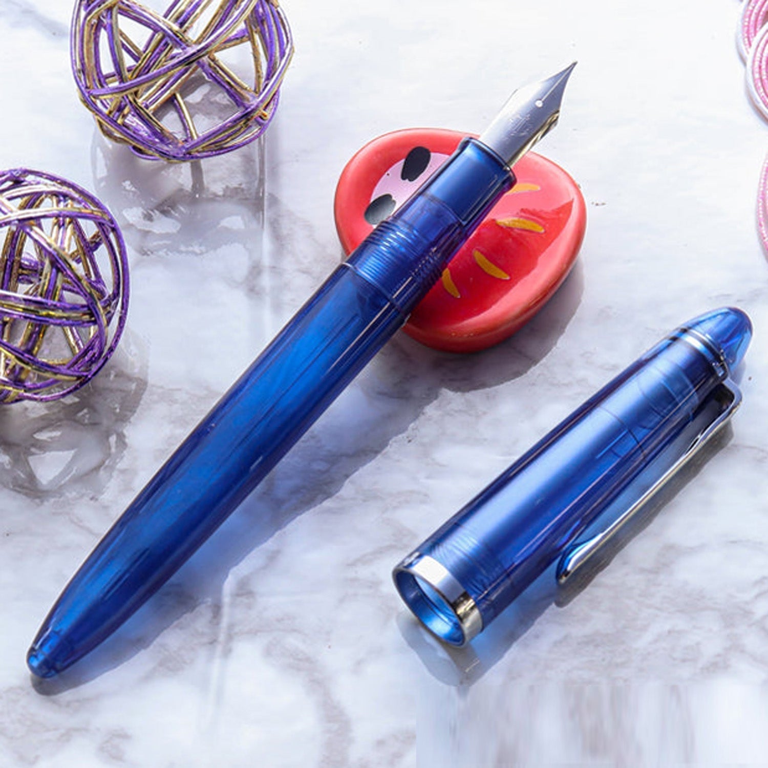Sailor Profit Junior Transparent Blue CT Fountain Pen