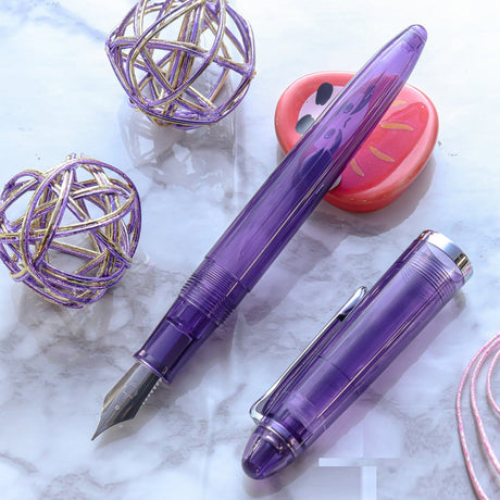 Sailor Profit Junior Transparent Purple CT Fountain Pen (Limited Edition)
