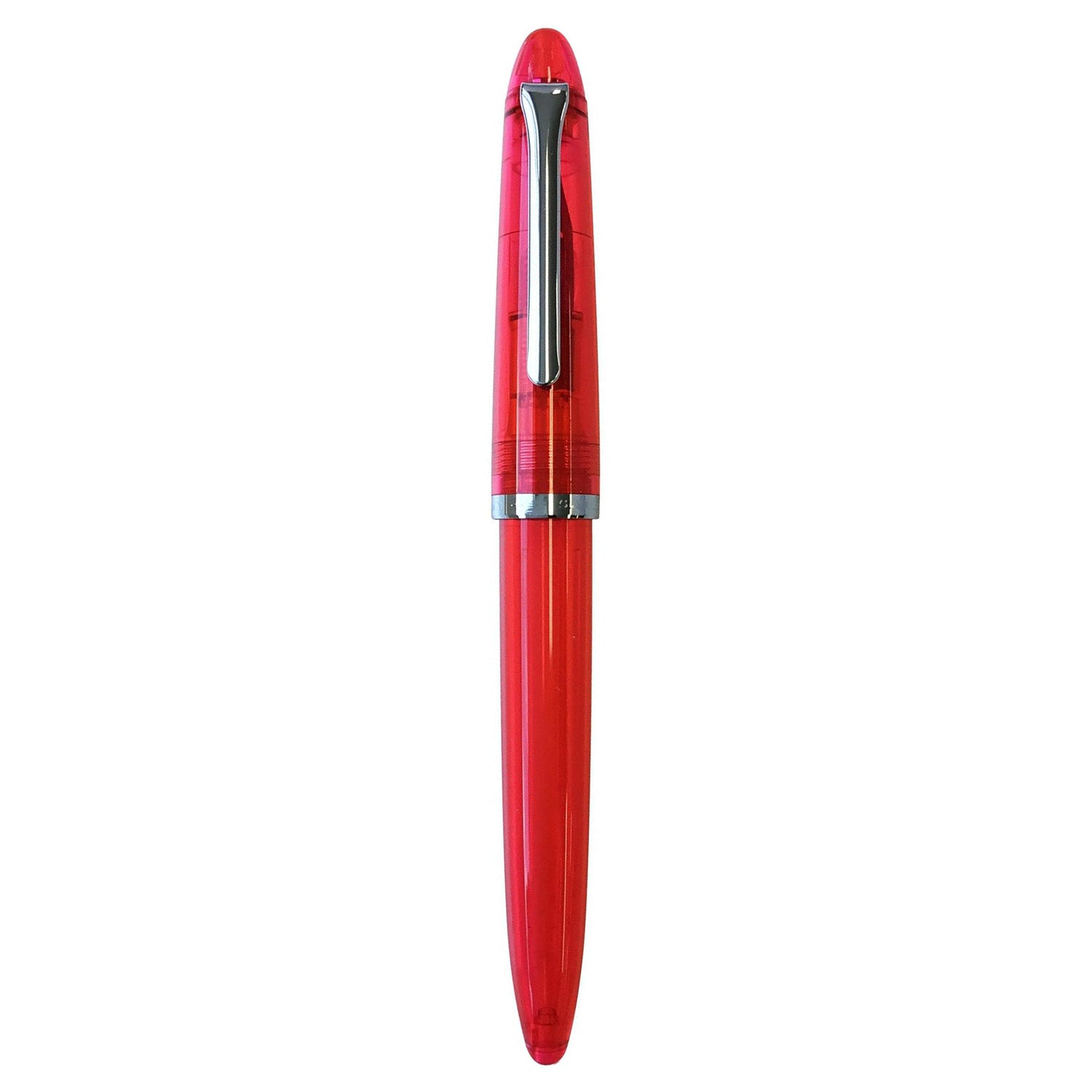 Sailor Profit Junior Transparent Red CT Fountain Pen (Limited Edition)