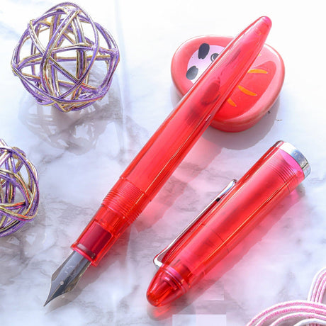 Sailor Profit Junior Transparent Red CT Fountain Pen (Limited Edition)