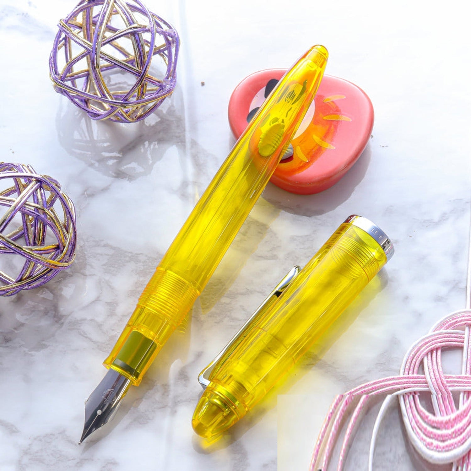 Sailor Profit Junior Transparent Yellow CT Fountain Pen (Limited Edition)