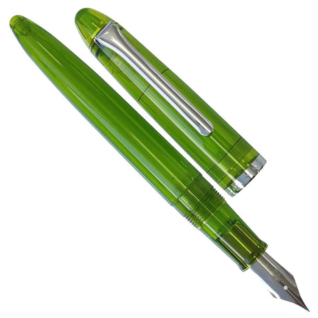Sailor Profit Junior Transparent Yellow Green CT Fountain Pen (Limited Edition)