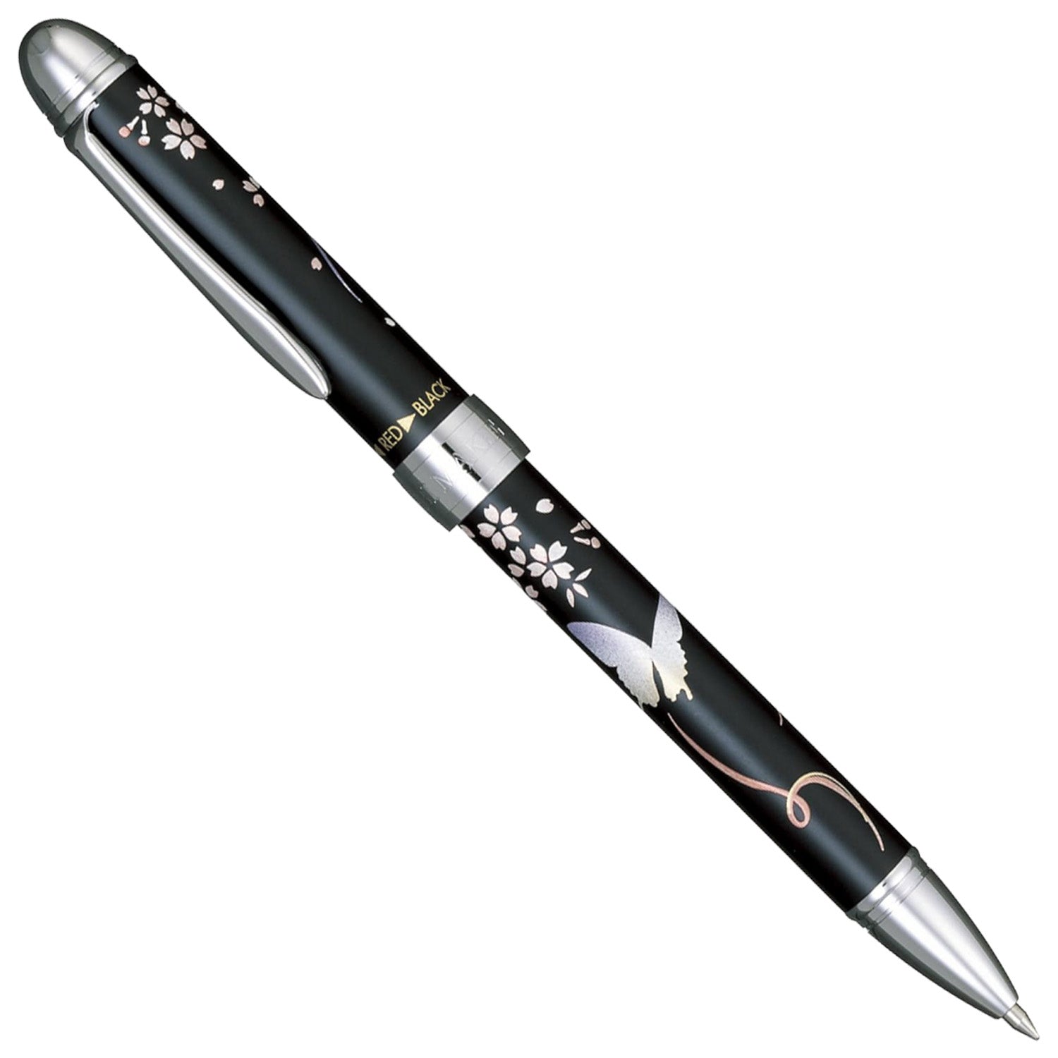 Sailor Yubi Maki-E Butterfly Black CT Multi Functional Pen 16-0333-220