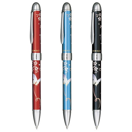 Sailor Yubi Maki-E Butterfly Black CT Multi Functional Pen 16-0333-220