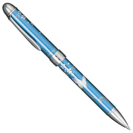Sailor Yubi Maki-E Butterfly Metalic Blue CT Multi Functional Pen 16-0333-244