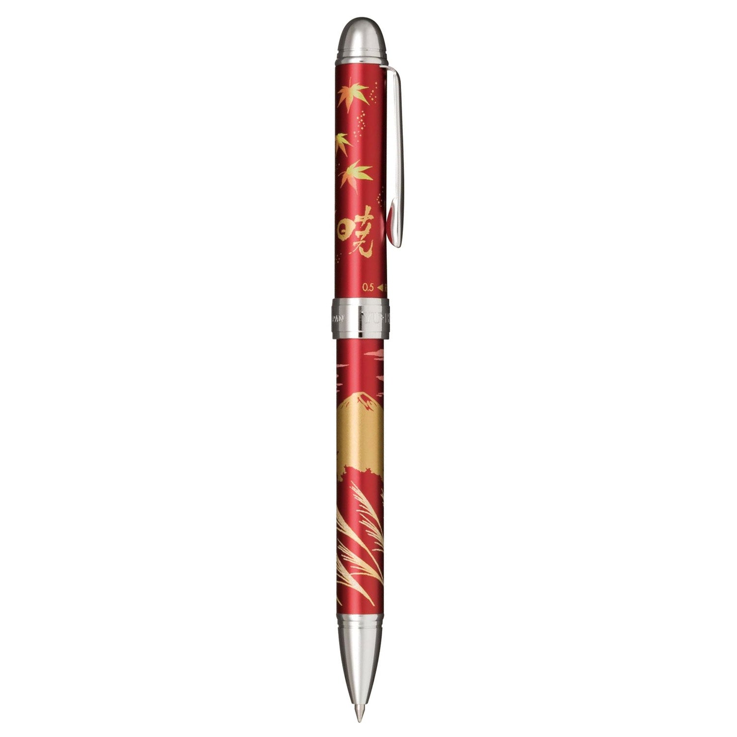 Sailor Yubi Maki-E Fuji Autumn Red CT Multi Functional Pen 16-0348-230