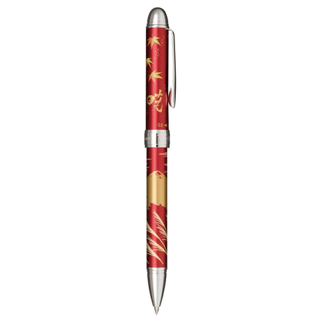 Sailor Yubi Maki-E Fuji Autumn Red CT Multi Functional Pen 16-0348-230