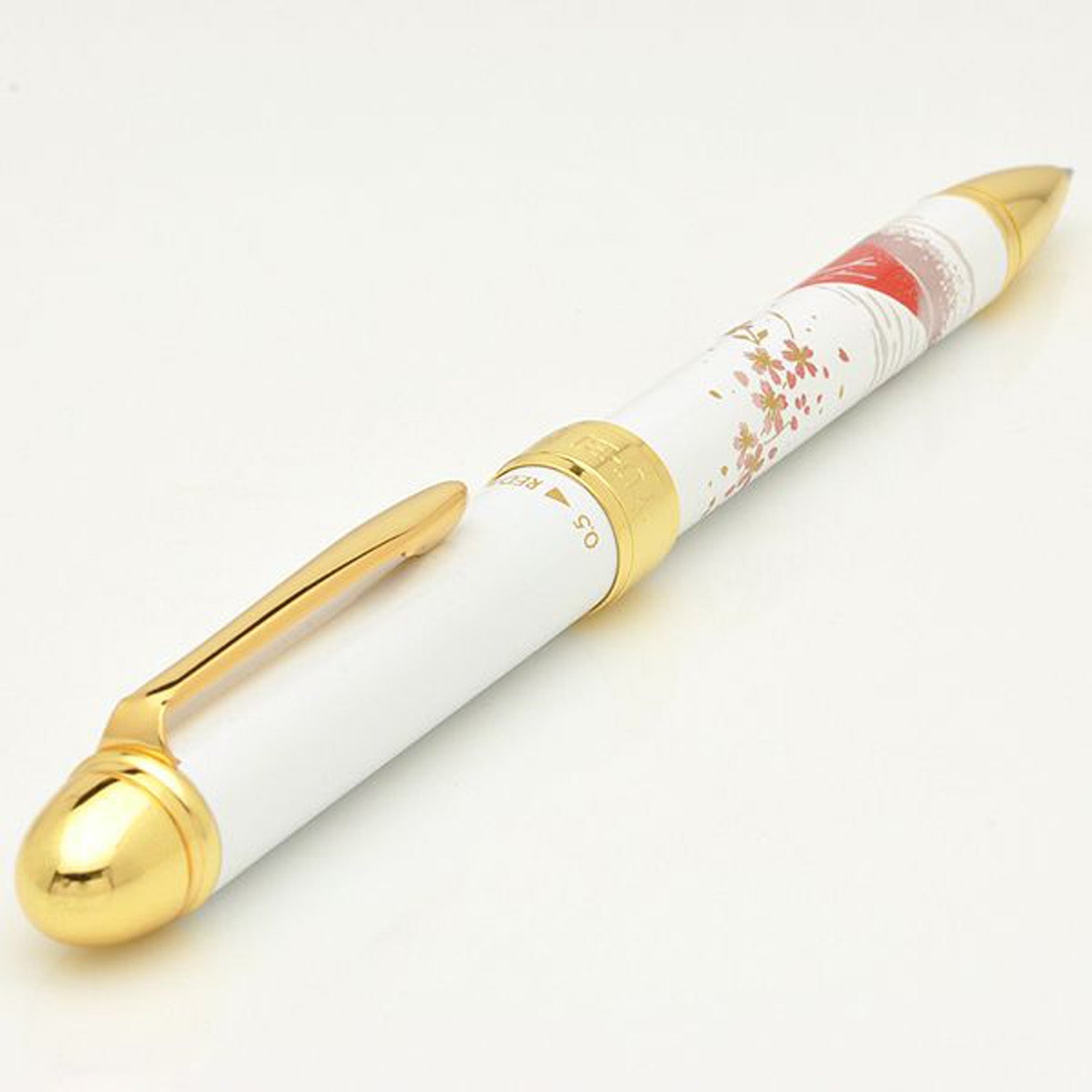 Sailor Yubi Maki-E Fuji White GT Multi Functional Pen 16-0352-210