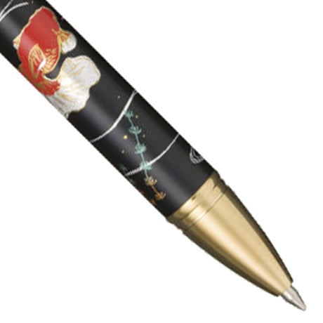 Sailor Yubi Maki-E Gold Fish Black GT Multi Functional Pen 16-0353-220