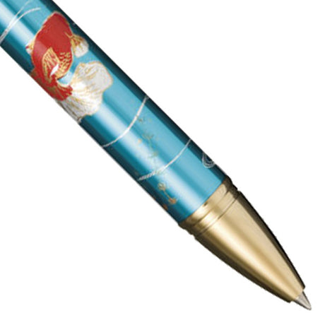 Sailor Yubi Maki-E Gold Fish Metalic Blue GT Multi Functional Pen 16-0353-244