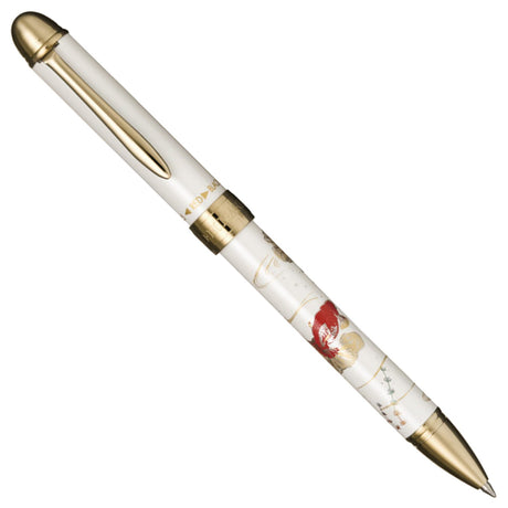 Sailor Yubi Maki-E Gold Fish White GT Multi Functional Pen 16-0353-210