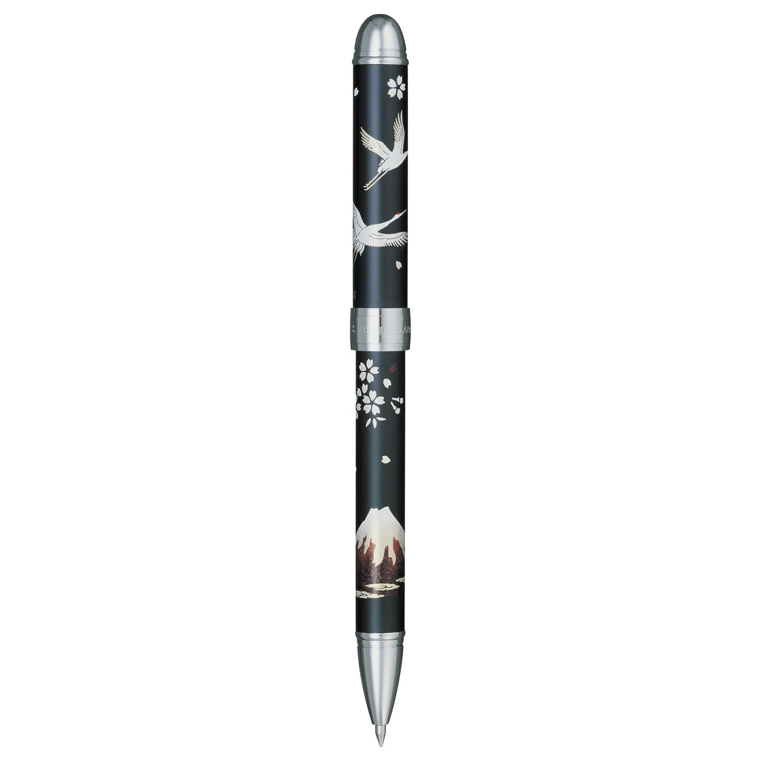Sailor Yubi Maki-E Tsuru Crane Black CT Multi Functional Pen 16-0334-220