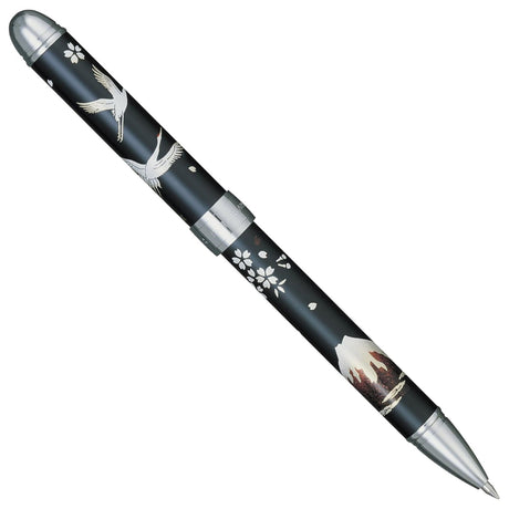 Sailor Yubi Maki-E Tsuru Crane Black CT Multi Functional Pen 16-0334-220