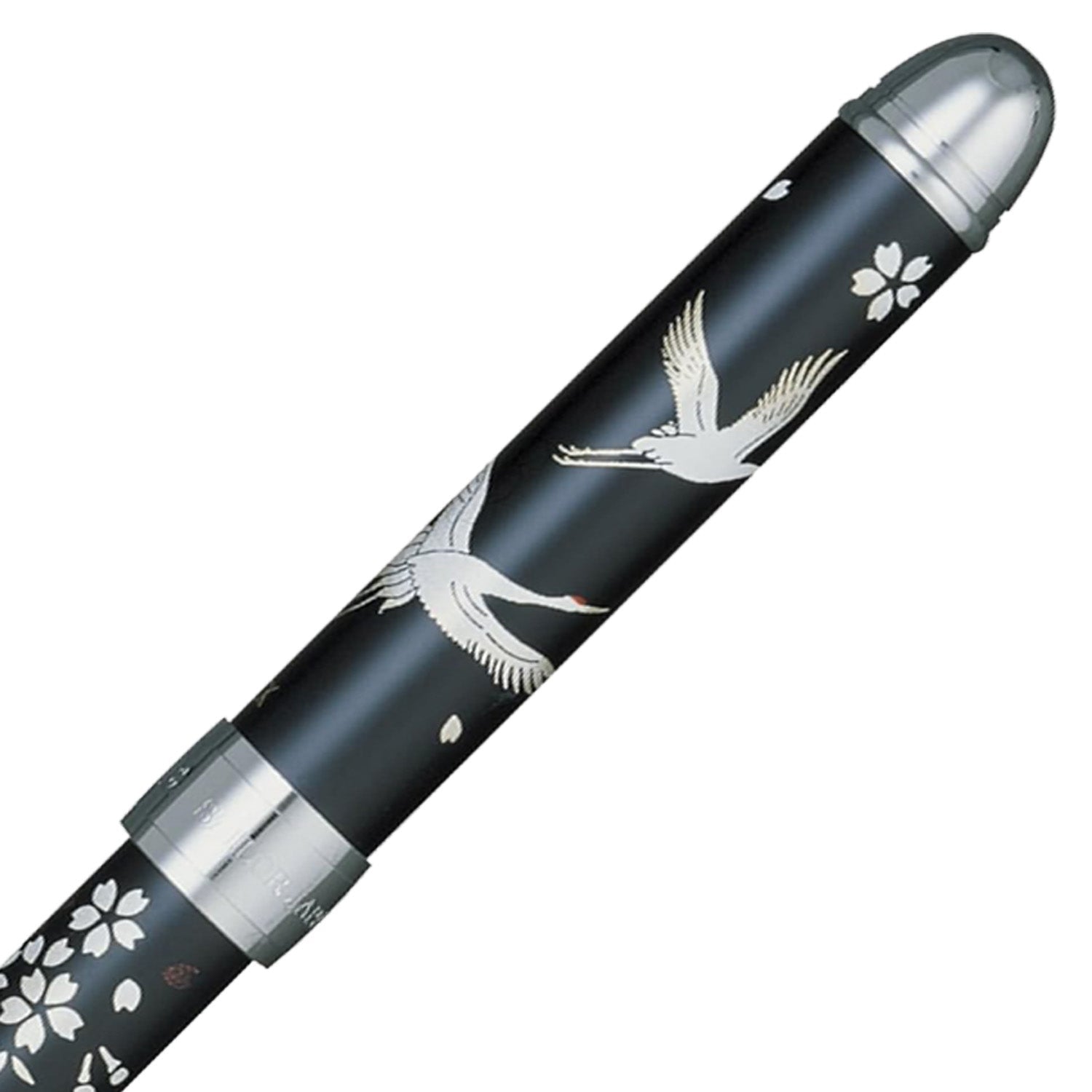 Sailor Yubi Maki-E Tsuru Crane Black CT Multi Functional Pen 16-0334-220