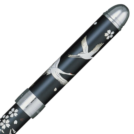 Sailor Yubi Maki-E Tsuru Crane Black CT Multi Functional Pen 16-0334-220