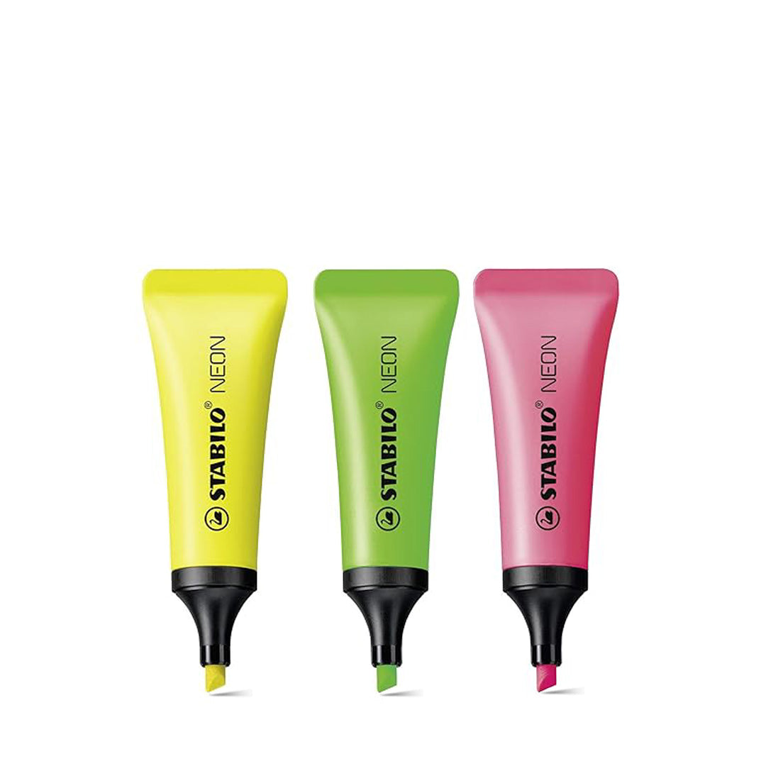 Stabilo Neon Highlighter Set