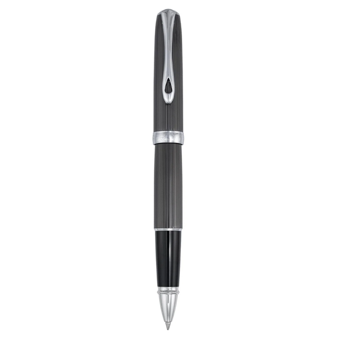 Diplomat Excellence A2 Guilloche Black CT Roller Ball Pen D40222030