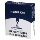 Sailor Dye Ink Cartridge-(Pack of 12)