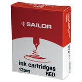 Sailor Dye Ink Cartridge-(Pack of 12)