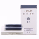 Sailor Shikiori Ink Cartridge-Pack of 3