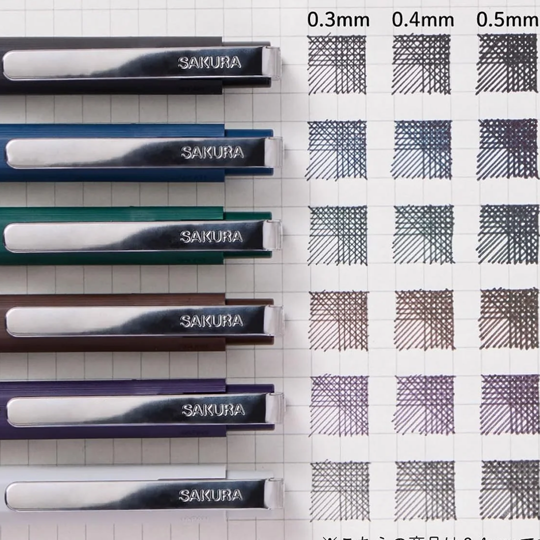 Sakura Craypas Ballsign ID Ballpoint Pen Set