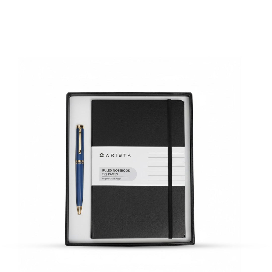Arista Ballpoint Pen With A5 Note Book