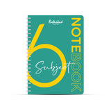 Scholar A4 Six Subject Premium Notebook