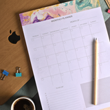 Scholar A4 Monthly Planner Vertical (MPL)