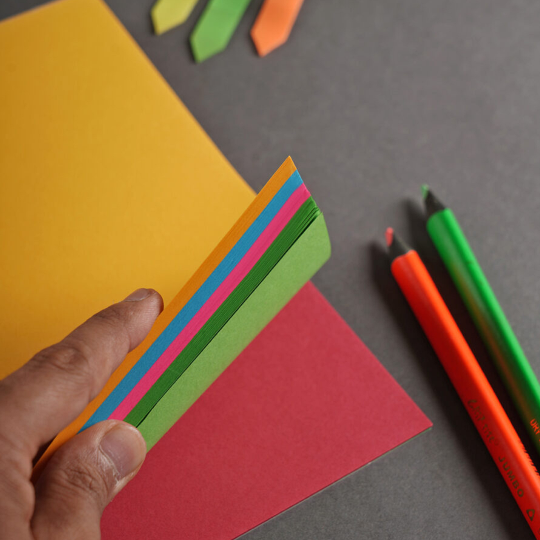 Scholar  A5 Creanote Plain Notepad