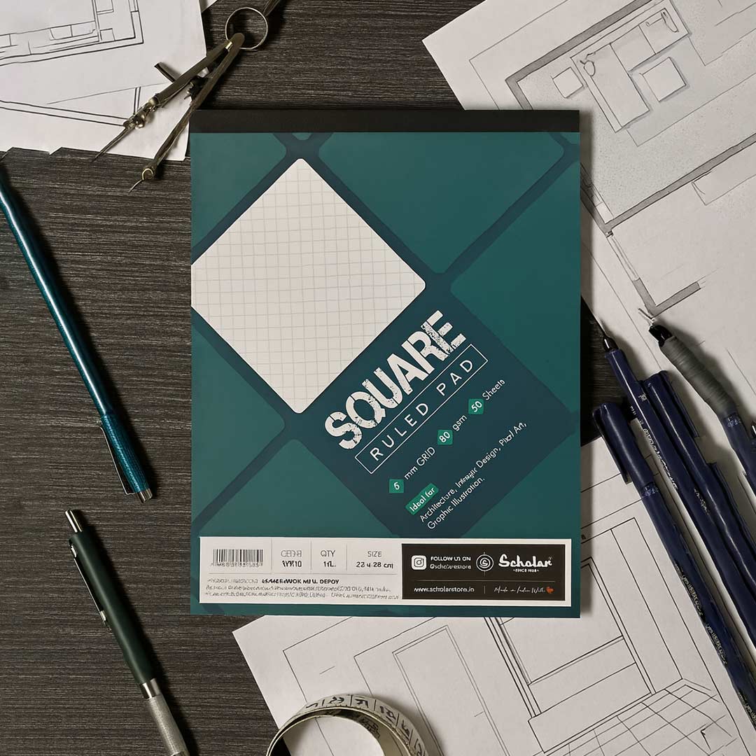 Scholar 1/8 Classic Square Pad