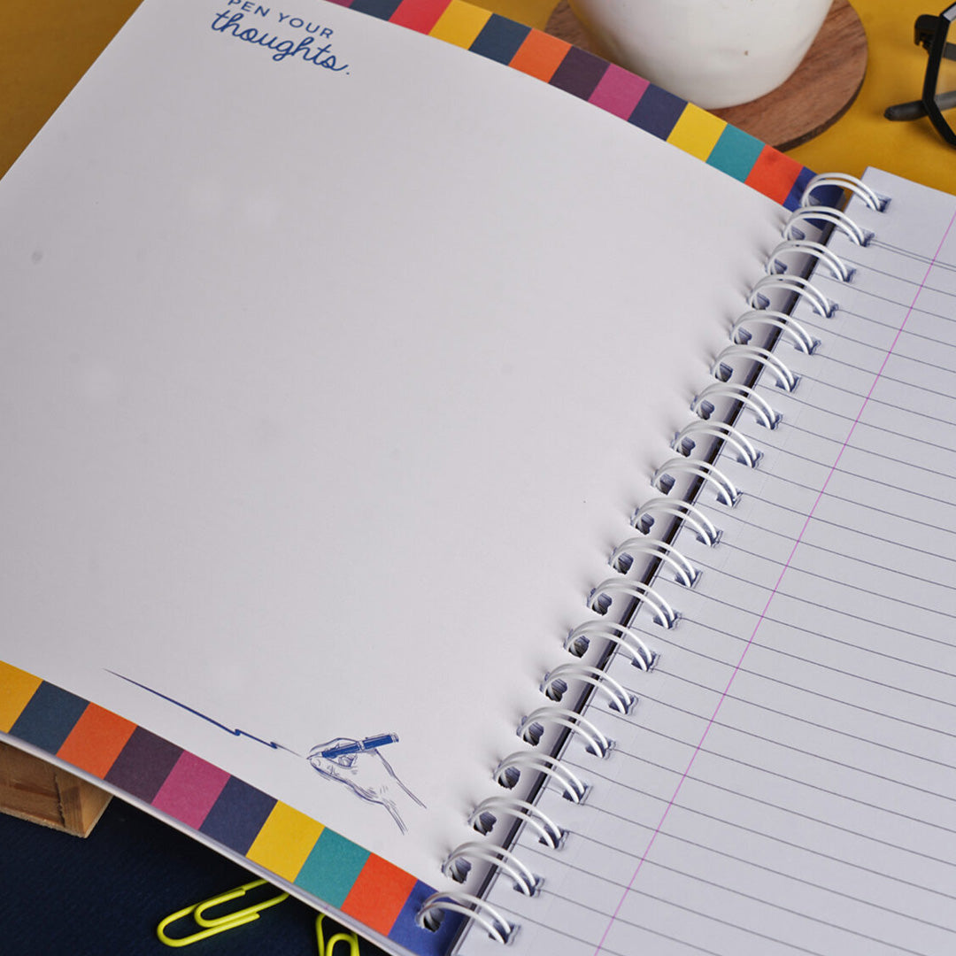 Scholar A4 Six Subject Premium Notebook