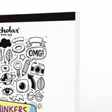 Scholar Thinker’s Unruled Notepad