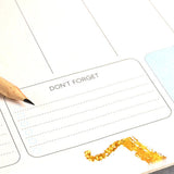Scholar A4 Weekly Planner Horizontal (WPL)